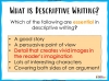 Descriptive Writing - Year 5 and 6 Teaching Resources (slide 6/82)
